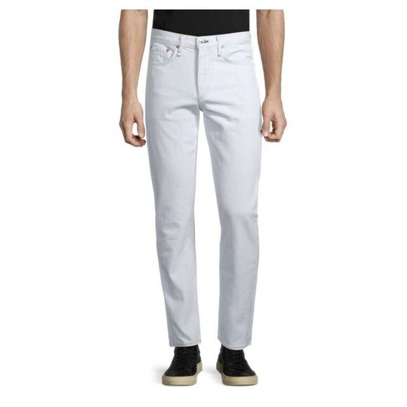 rag & bone Men's Slim Jeans - Light blue - Picture 1 of 11